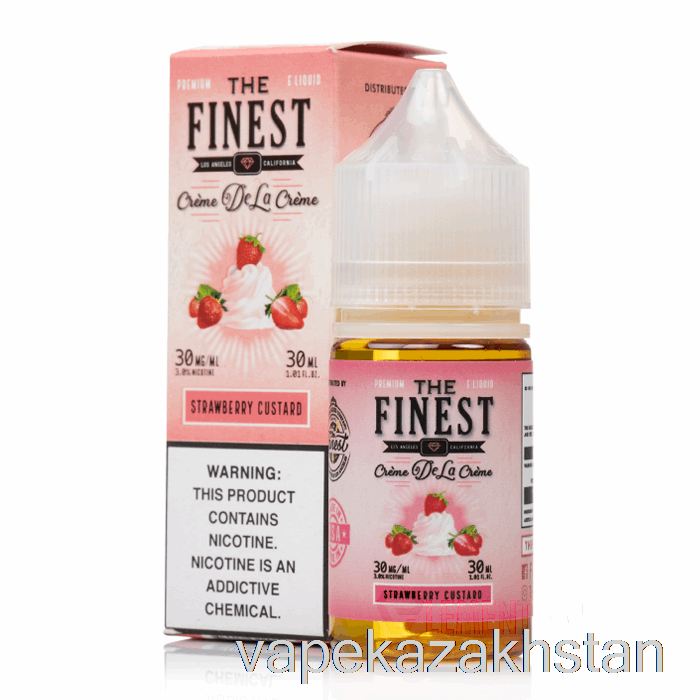 Vape Kazakhstan Strawberry Custard - The Finest Cr